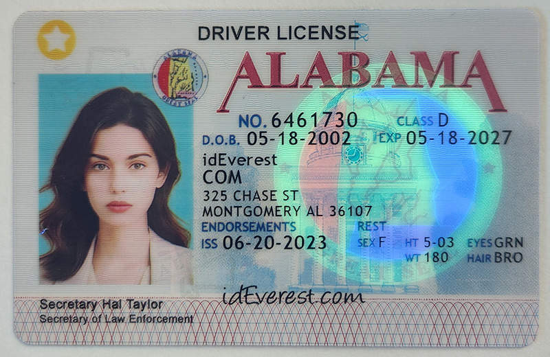 Alabama Fake IDs